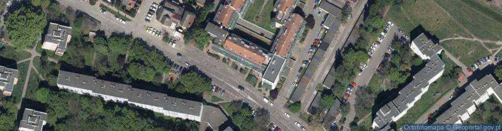 Zdjęcie satelitarne GLS - Punkt odbioru