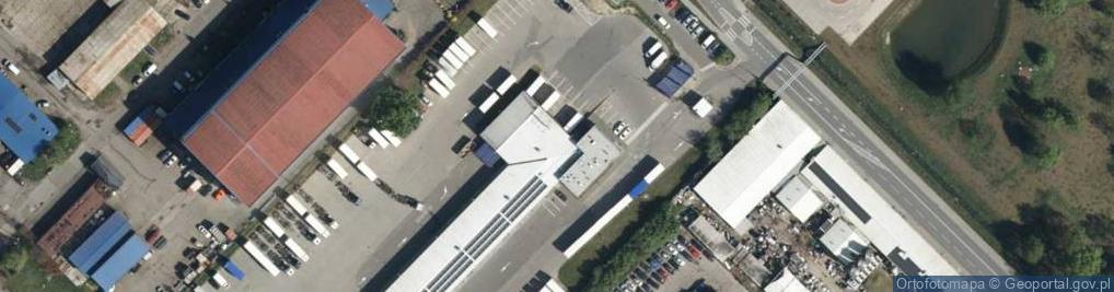 Zdjęcie satelitarne GLS - Punkt odbioru