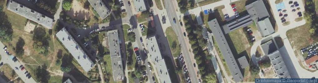 Zdjęcie satelitarne GLS - Punkt odbioru