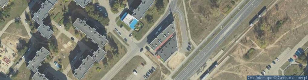 Zdjęcie satelitarne GLS - Punkt odbioru