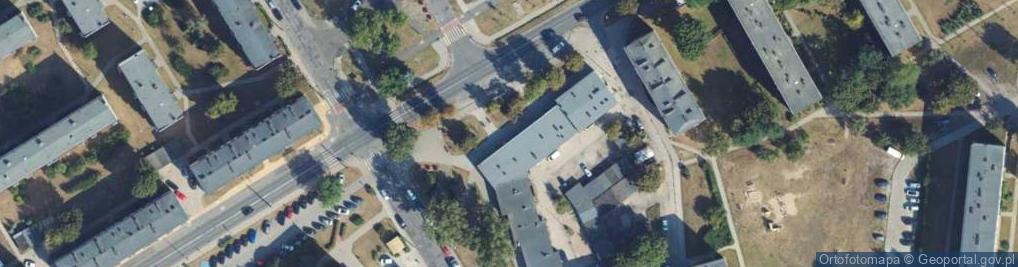 Zdjęcie satelitarne GLS - Punkt odbioru