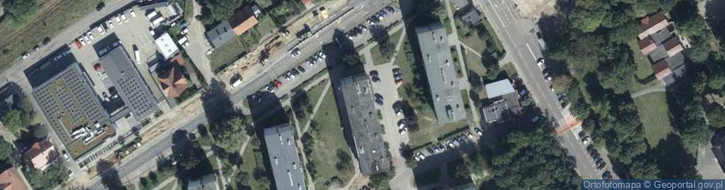 Zdjęcie satelitarne GLS - Punkt odbioru
