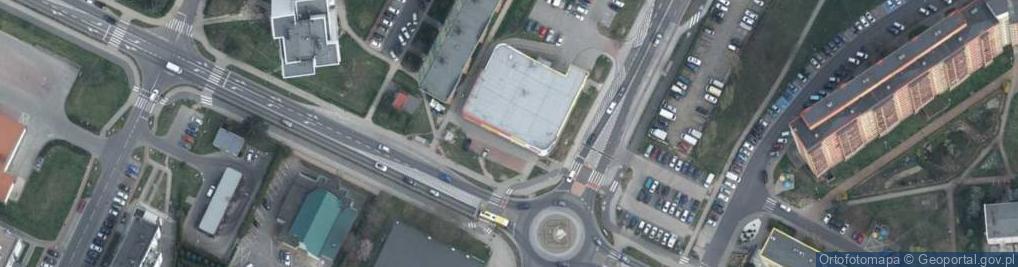 Zdjęcie satelitarne GLS - Punkt odbioru