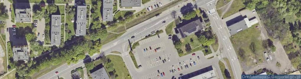 Zdjęcie satelitarne GLS - Punkt odbioru