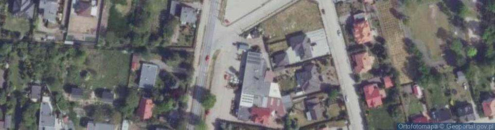 Zdjęcie satelitarne GLS - Punkt odbioru