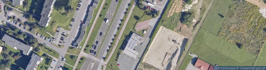 Zdjęcie satelitarne GLS - Punkt odbioru