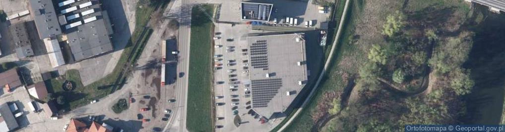 Zdjęcie satelitarne GLS - Punkt odbioru