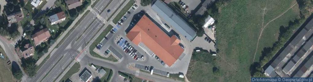 Zdjęcie satelitarne GLS - Punkt odbioru