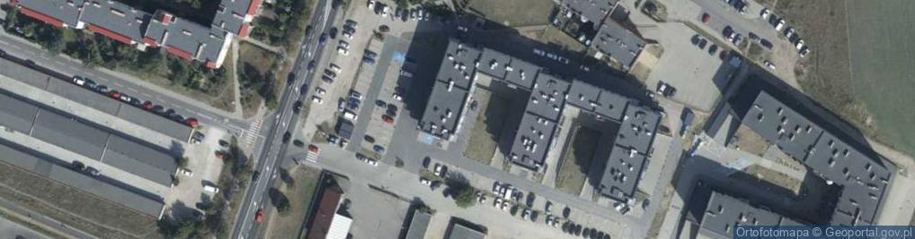 Zdjęcie satelitarne GLS - Punkt odbioru