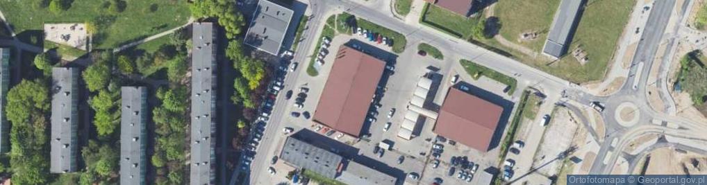 Zdjęcie satelitarne GLS - Punkt odbioru