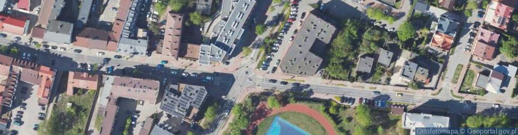 Zdjęcie satelitarne GLS - Punkt odbioru