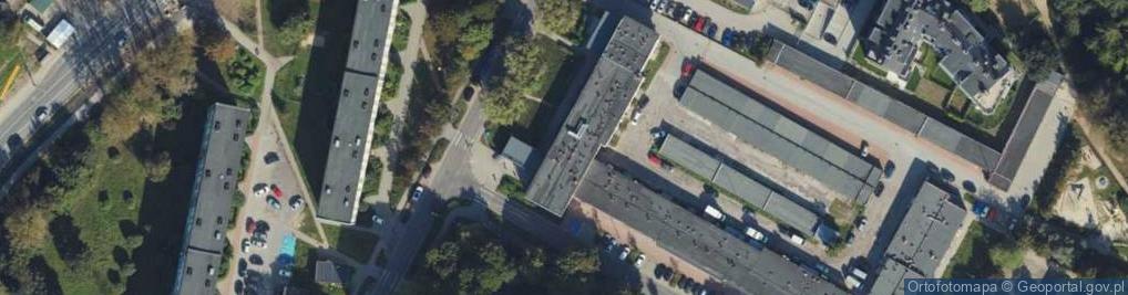 Zdjęcie satelitarne GLS - Punkt odbioru