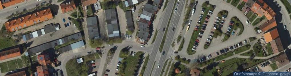 Zdjęcie satelitarne GLS - Punkt odbioru
