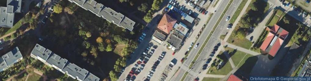 Zdjęcie satelitarne GLS - Punkt odbioru