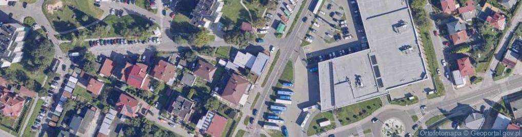 Zdjęcie satelitarne GLS - Punkt odbioru