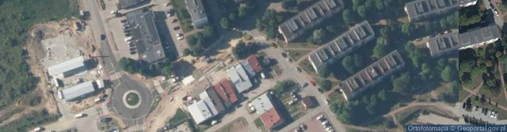 Zdjęcie satelitarne GLS - Punkt odbioru