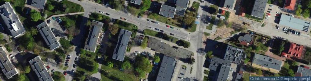 Zdjęcie satelitarne GLS - Punkt odbioru