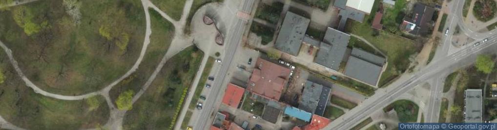 Zdjęcie satelitarne GLS - Punkt odbioru