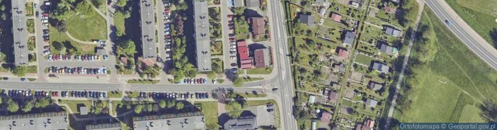 Zdjęcie satelitarne GLS - Punkt odbioru