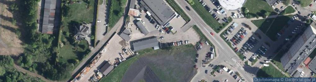 Zdjęcie satelitarne GLS - Punkt odbioru