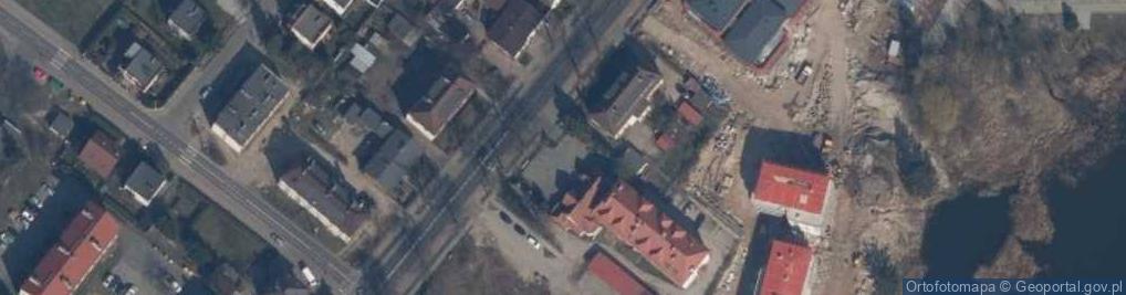Zdjęcie satelitarne Dom Gościnny Biały Dworek