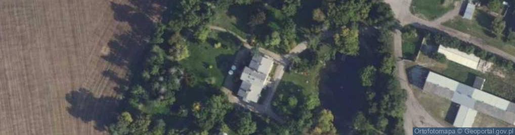 Zdjęcie satelitarne Dwór w Podstolicach 