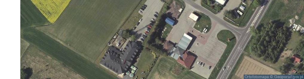 Zdjęcie satelitarne Gościniec Horyzont