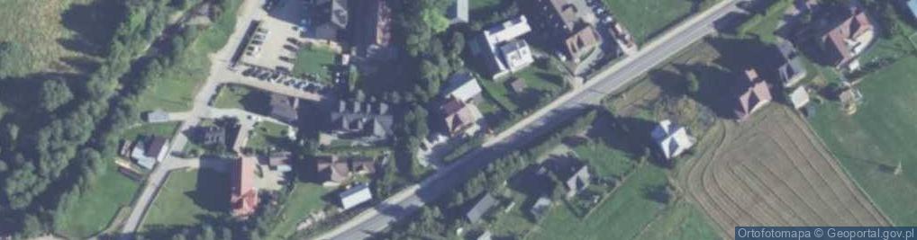 Zdjęcie satelitarne Gościniec na Murze