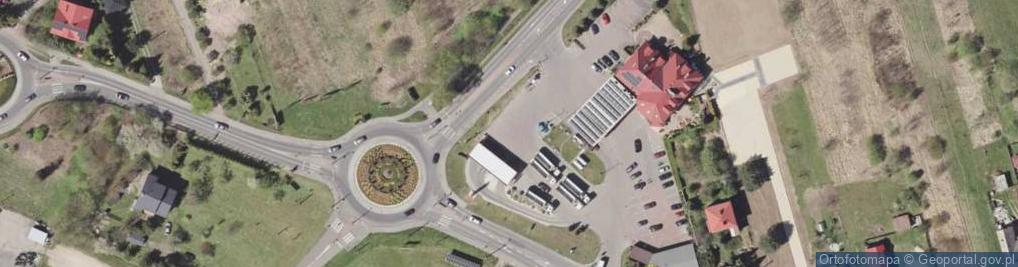 Zdjęcie satelitarne Na Rozdrożu