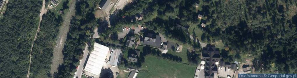 Zdjęcie satelitarne Ośrodek Szkoleniowo-Wypoczynkowy Kirowy Gościniec