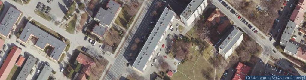 Zdjęcie satelitarne Centrum Nawigacji RZESZÓW