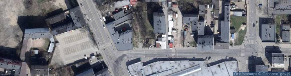 Zdjęcie satelitarne Bar Wegetariański Green Way