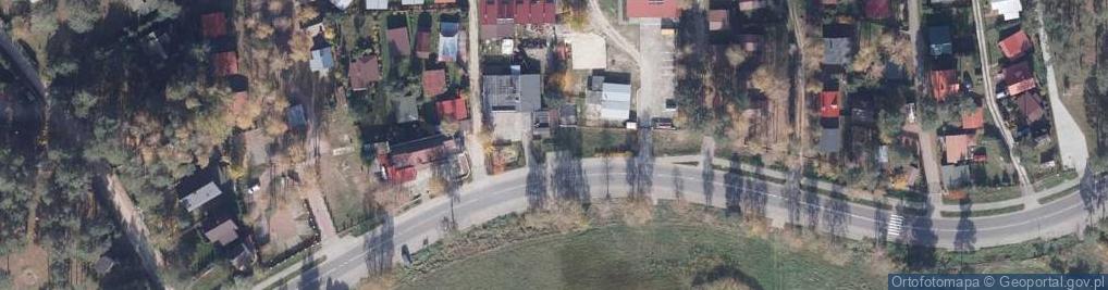Zdjęcie satelitarne Bocian