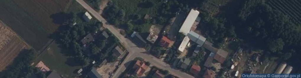Zdjęcie satelitarne Groszek - Sklep