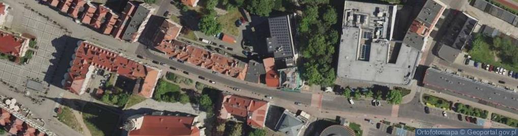 Zdjęcie satelitarne Groszek - Sklep