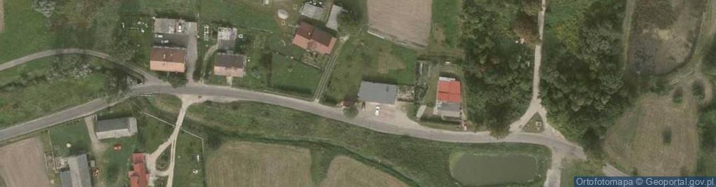 Zdjęcie satelitarne Groszek - Sklep