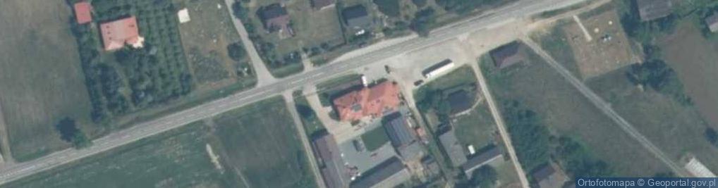Zdjęcie satelitarne Groszek - Sklep