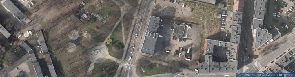 Zdjęcie satelitarne GSU Region Gliwice
