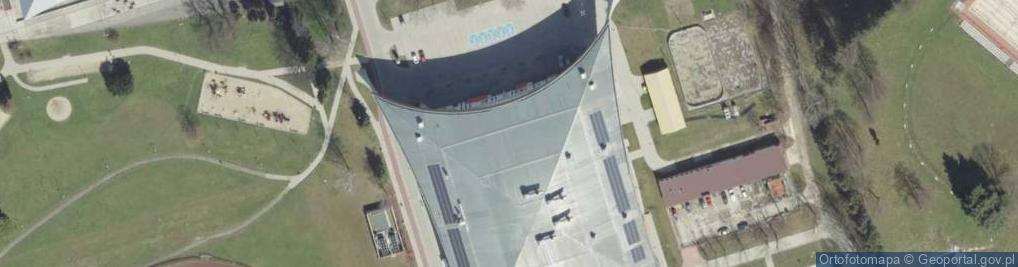 Zdjęcie satelitarne Arena "Jaskółka" Tarnów
