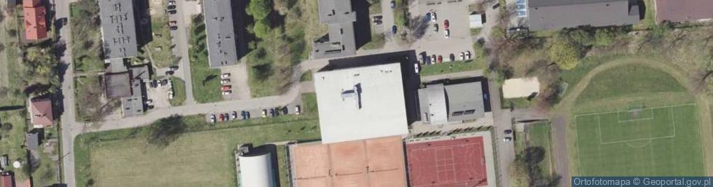 Zdjęcie satelitarne Centrum Sportowe w Chełmku