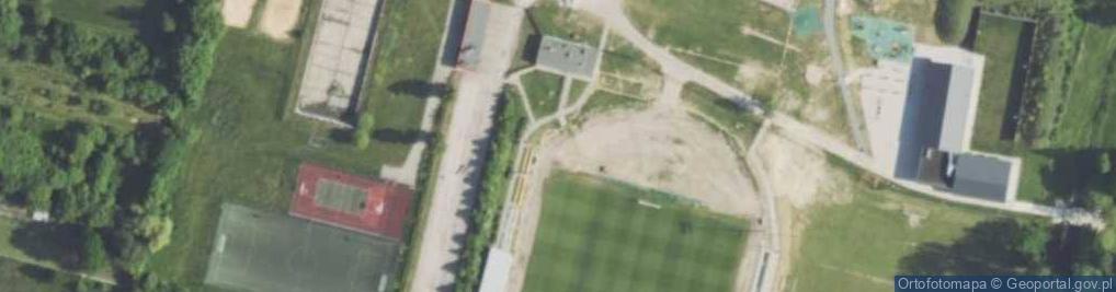 Zdjęcie satelitarne Hala sportowa OSiR