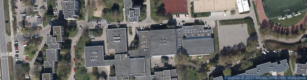 Zdjęcie satelitarne Hala sportowa, Przy Gimnazjum nr 92