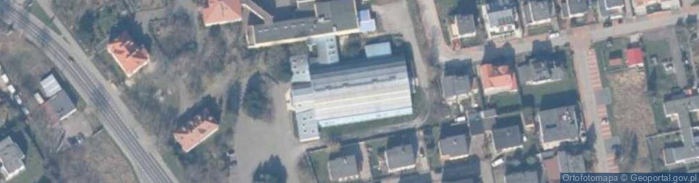 Zdjęcie satelitarne Hala sportowa przy Zespole Szkół w Mielnie