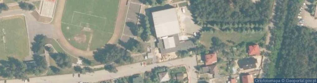 Zdjęcie satelitarne Hala sportowa