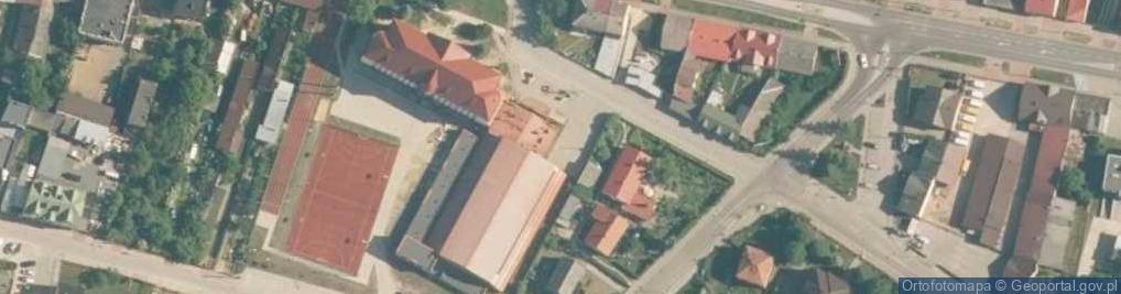 Zdjęcie satelitarne Hala sportowa