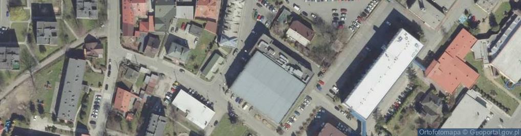 Zdjęcie satelitarne Hala widowiskowo-sportowa