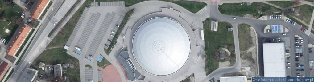 Zdjęcie satelitarne Okrąglak