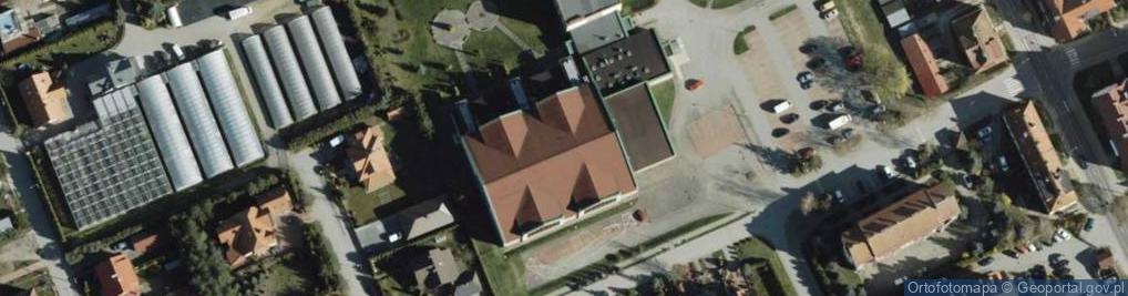 Zdjęcie satelitarne Ostródzkie Centrum Sportu i Rekreacji