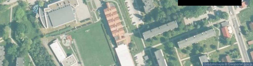 Zdjęcie satelitarne Przy Szkole Podstawowej