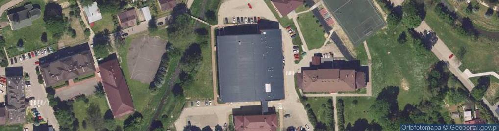 Zdjęcie satelitarne przy ZSP nr 1